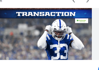 Colts dismissed this safety Darren Hall and activated center Ryan Kelly and linebacker Jaylon Carlies due to……